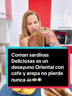 Delicioso desayuno con sardinas 🐠 cafe ☕️ con arepas 🫓 Oriental #lacoloquialdevenezuela #lahijadecesarydilia #cadenadeamor #elquetrabajanocomepaja #haciendopais #colostiktokramonas #ayudameayudar #cadenadeamor 