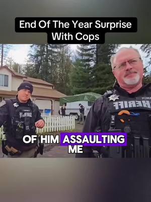 End Of The Year Surprise With Cops.👮‍♂️ #police #policeofficer #cops #copsoftiktok #usa🇺🇸 #rights #illegal #law #lawsuit #ego #fyp 