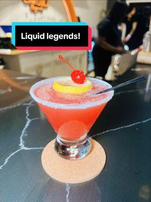 Liquid Legends just opened last month (December 2024) so make sure y'all go show them some love! 🍹🍸🔥 📍Address: 4551 New Bern Ave., Unit 190, Raleigh, NC  #raleighnc #blackowned #ncfoodie #foodblogger #fyp #fypシ #thingstodoraleigh #foodies #foodtiktok 