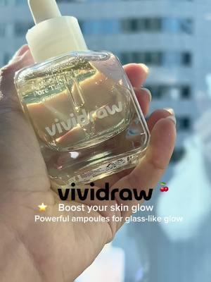 The secret recipe for glass-like skin ? Vividraw Ampoules ✨🍒 Want to try this and other K-beauty products for free? Download the Picky App, sign up and participate now! #vividraw #giveaway #ampoules #tiktokaffiliate #skincare #glassskin #koreanskincare #kbeauty #korea #koreanbeauty #collagen #bakuchiol #trending #picky #gopicky 