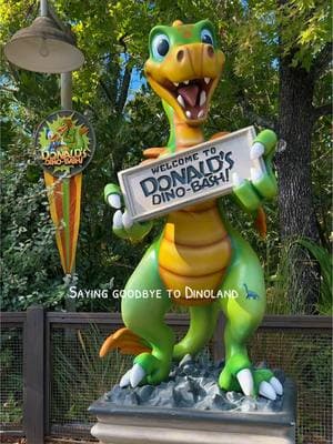 Don't it always seem to go, that you don't know what you've got til it's gone🦕🦖 . . #dak #disneyanimalkingdom #animalkimgdom #dinoland #dinolandusa #disneyworld #disneytok 