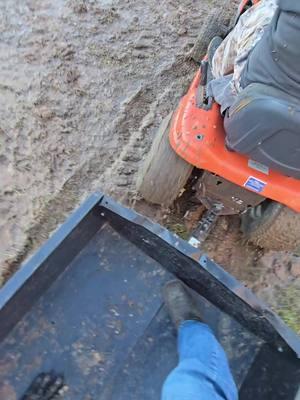 first time mudding a riding mower 😂  #MBoffroadTX #husqvarna #weekendshenanigans #mudding #offroad #mudlife #tractor #sendit 