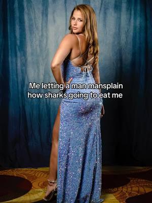 “Oh yeah you love sharks so much but they’re going to eat you, blah blah blah..” If you’re not cool just say that🙄 #tailsofalexis #professionalmermaid #mermaidalexis #sharks #mermaid #sharktok 