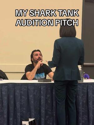 The official update!! Stay til the end for the full story :) I was able to film the pitch but you can’t really hear too much so I just cut to his reactions (I hope he doesn’t mind me including him lol)  #sharktank #tubingmascara #sharktankproducts #aercosmeticssharktank #CapCut 