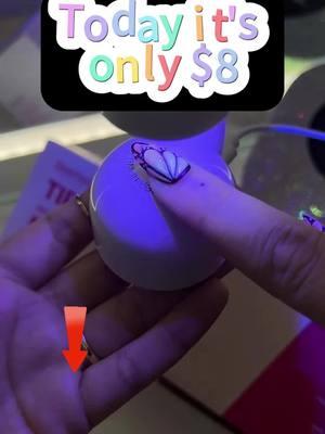 Getting a manicure outside costs $100, but now you can get it done for just $8. It's very simple  #diynailscheck #tipex #nails #diynailsathome ##nailtrends #nailinspo #beginnernails #TikTokShop #gelxtutorial #gelxnails 