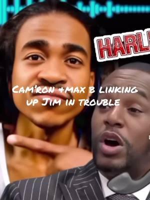 Cam’ron &max b linking up Jim in trouble  #maxb #harlmealbum #camron #jimjonescapo 