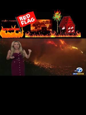 (#ABC7LA )-TV:#fyp Saturday night #January 11, 2025: A devastating and deadly #wildfire #EMERGENCY continues in #SouthernCalifornia /#Southern #California /#CA (#CAwx )/#LosAngeles  /#LA  area after a full week of #wind -driven #wildfires with the #RedFlag #WARNING extended through Wednesday (January 15) as #weather conditions remain favorable for the quick spread of #wildfires with increased #SantaAna #winds |#weatherTOK |