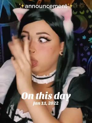 #onthisday #catgirl #neko #catmaid #cosplayer #egirl 