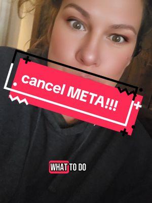 say goodbye to all meta products! Trump save tt! #tiktok  #savetiktok #cancelmeta #genx #farmlife #cowgirl #ranchlife 