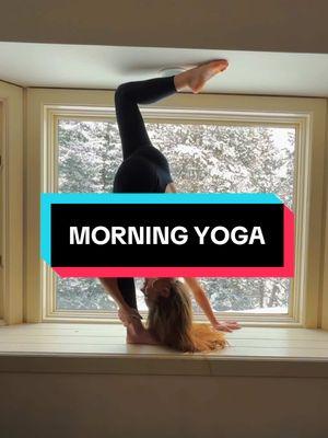 Thanks @airbnb for the perfect spot to start the day! Morning yoga is wsys the best way to pregame a day❄️ #yoga #morningstretch #sundayfunday #morningyoga #yoga #fitness #gameday #pregame #dancer #yogatiktok #fy #fyp 