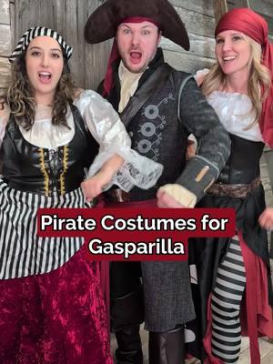 Set sail for Gasparilla with these pirate costume ideas! #piratecostumes #gasparilla #gasparillafestival #piratefestival #costumeideas