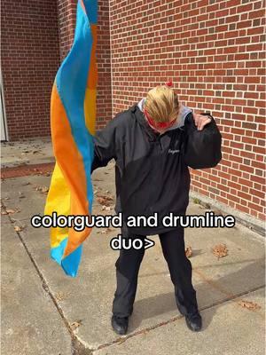 old draft but hell yeah @grey🥀 #colorgaurd #snaredrum #marchingband 