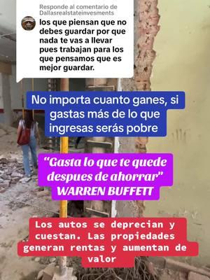 Respuesta a @Dallasrealstateinvesments  #ahorro #gastoshormiga #paisanos #usa🇺🇸 #inversionusa #storytelling #flips #creditohipotecario #controversia #dinero #parati #viraltexas 