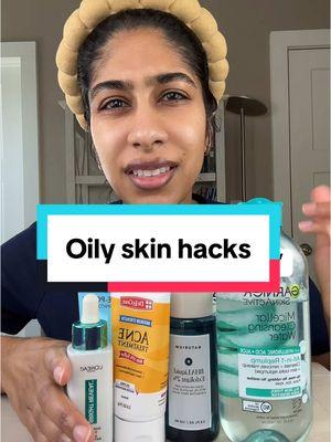 Oily skin hacks I refuse to gatekeep as a dermatologist. #oilyskin #oilyskinhacks #fyp 