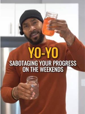 YO-YOing in your Weight Loss? 🪀 Here’s how the weekends are sabotaging many of y’all when it comes to weight loss progress ❤️‍🩹 It takes most an hour to burn 500 calories Which means it will take most 7 hours to lose just 1 pound ⬇️ It’s very easy to consume 3500 in just 1 hour, which is all it takes to gain 1 pound ⬆️ Check these numbers out: 🥂 8oz Mimosa - 190 calories 🍷 8oz Moscato Wine - 220 calories 🍹 8oz Margarita - 300 calories How many of the above do you typically have in an hour? Do the math. Then you have to add the calories from the poor food choices the alcohol makes after 💭 When it comes to weight lose, the primary focus should be limiting the amount of calories you intake vs trying to burn as much calories as you can because all you’ll really do is burn yourself out 🪫 So if you’re always finding yourself at square one starting each new week. Let this post be the awareness to shift things moving ahead 💯 Follow me also to stay in front of your face on your weight and fat loss journey ✊🏽💛 #womenshealth  #onlinefitnesscoach  #weightlosshelp  #emotionaleating  #fatlossjourney