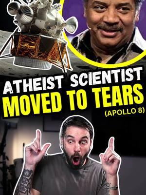 Atheist Scientist Neil Degrasse Tyson Moved to Tears by Apollo 8 Astronauts Reading the Bible – A Powerful Moment of Faith in Space! #reaction #christiantiktok #jesuslovesyou #christianity #science #atheist #lemon8 