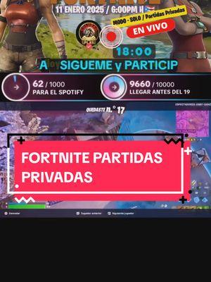 Fortnite Partidas Privadas / Costa Este.  #FORYOU #FORYOUPAGE #fortnite #partidasprivadas #fypgaming #paratiiiiiiiiiiiiiiiiiiiiiiiiiiiiiii #fortniteclips #live #fortnitelive #envivo #envivo🔴 #gamerentiktok #coloraoplay @ClipsColo @❤️‍🔥Fortnite En Vivo❤️‍🔥 SIGUEME 🇵🇷🤝 #boricuagaming #boricuagamer 