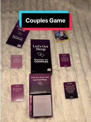 Over 300 cards! #letsgetdeep #couple #couplegoals #flirt #game #whatdoyoumeme #TikTokShop #tiktokmademebuyit #fyp 