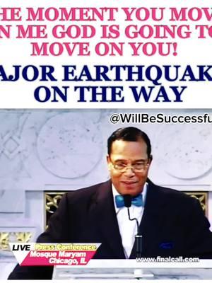 You’re dealing with a man that you’re gonna have to deal with!  #Farrakhan #Jesus #scriptures #bible #prophesy #elijahmuhammad #christ #nationofislam #NOI #reels 