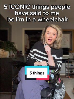 They understood the assignment #5Things #ThingsPeopleHaveSaidToMe #Wheelchair #Quadriplegic #QuadriplegicMom #Humor #Disabled