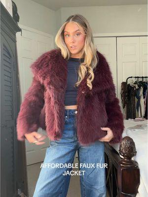 don’t need to spend high dollar to look high dollar 😉 this is a faux fur coat I found in TTS and YALL ITS SO GOOD I’m obsessed with this color but it does come in other colors too I mean come on how would you pass this up 🫢 #furcoat #fauxfur #fauxfurcoat #fauxfurjacket #furjacketoutfits #furjackets #affordablecoats #affordablejacket #winterfashion #coldweatheroutfits #coldweatherstyle #burgandy 