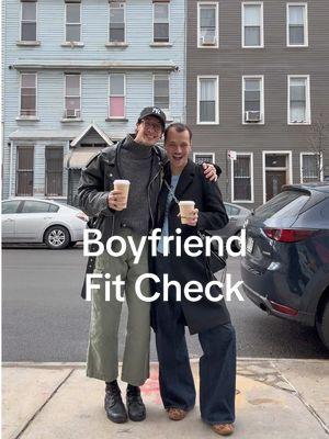 Caught him on a good day #OOTD #fitcheck #boyfriends #couplefitcheck #whatimwearing #lgbt #nycfashion #creatorsearchinsights @ebay @Warby Parker @adidas @H&M 