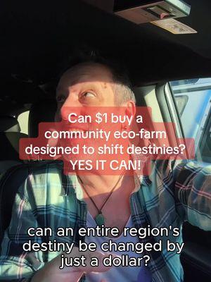 Can $1 buy an eco-farm designed to shift destinies? YES IT CAN! Massive thanks to all of those who have given so far! #kenarrington 