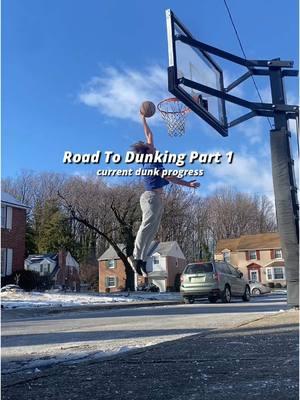 Can you dunk? #basketball #bball #ballislife #hoopersoftiktok #trending #roadtodunking #trending #explorepage #viralvideo #fyp 