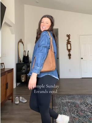 ootd #sunday #OOTD #errands#comfy#casualoutfits #denimvestoutfit 