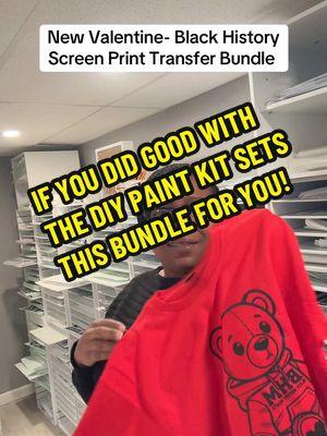 New screen print transfer bundle in the #svgondemand #TikTokShop #screenprinttransfervendor #tshirthack #sidehustle 