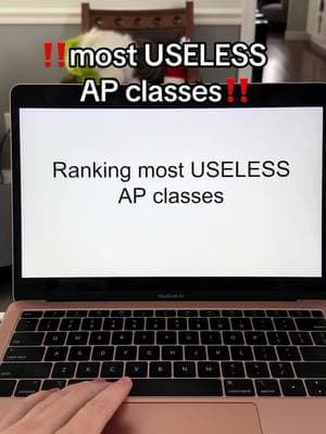 if you agree w/ our ranking or if we missed any other useless APs let us know 🫡 #students #highschool #apstudents #apexams #apclasses #sophomore #junior #apsseason 