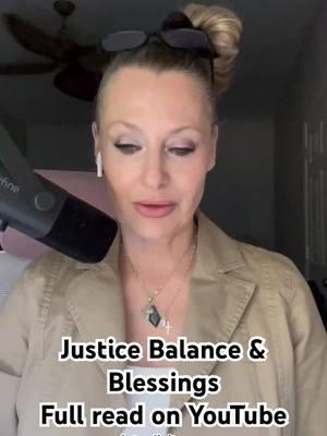 1/12Justice Balance & Blessings #Tarot #spirituality #Astrodipity #Love #Justice #balance #blessings 