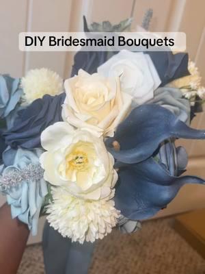 DIY Bridemaids Bouquets #DIY #weddingcenterpieces #2025bride #weddingtiktok #2025bride #weddingprep #bride #diybouquet #bridemaidsbouquet #weddingplanning #weddingdecor 