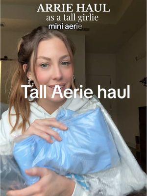 Aerie haul - as a tall 5’9 size 6/8 35” inseam girlie #aeriehaul #aeriereal #aeri #fashionhaul 