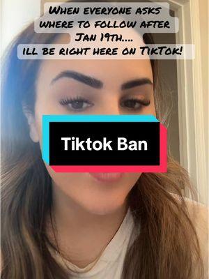 Mark my words but I’ll be right here!! I refuse to believe this ban will happen! #MomsofTikTok #momlife #tiktokban #TikTokShop #fyp #tiktokpartner #imnotleaving #contentcreator 