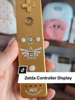 No sponsored - just love their products and want to share with other collectors. #rosecoloredgaming #controllerstands #gamingstands #gamecollecting #nintendocollector #zeldacollection #zeldacontroller #wiicontroller #zeldawii #skywardsword 