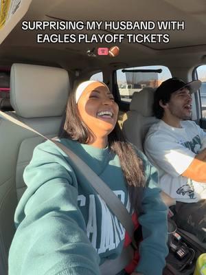 Can you tell we hardly ever have a “mom & dad day out”?! 🤣🦅🫶🏽 #surprise #momanddad #dateday #eagles 