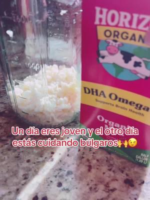 Un día eres joven y al otro día estás cuidando búlgaros para preparar yogur casero#kefir#yogurt 