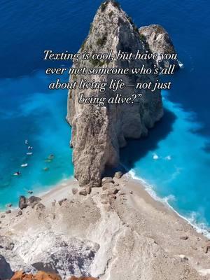 Texting is fine, but have you ever met someone who lives for the thrill of the moment? The kind of soul that craves adventure, real connections, and heart-pounding memories. Life’s too short to just go through the motions—find the ones who make you feel alive. . . . . . #zakynthos #greece #adventure #inspiration @Zakynthos 