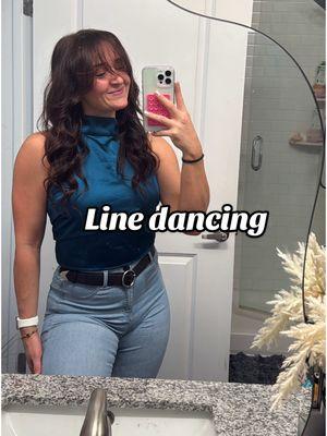 Line dancing is my guilty pleasure.  #shotforshot #linedancing #dancing #saddlebags #fun @Saddlebags Savannah 