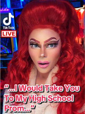 Last night while getting up as Ginger Ladd, someone told me I was so beautiful they’d take me to prom! 😭💖 Prom! Can you believe it?! I was this close to crying off my lashes. Join me tonight for another fun makeup transformation! 💄✨ Click the link in this video or head to my profile to register for my live events—you won’t want to miss it. And a big thank you to David for making me feel like a prom queen, even if just for one night. And don’t worry—I promise to make you feel like a king in the limo later! 👑🚖 #MakeUpTransformation #MakeUpTips #MakeUpTricks #LiveMakeUp #TikTokBeauty #BeautyCommunity #DragMakeUp #CreativeMakeUp #FullGlam #MakeUpArtistry #FunMoments #BeautyOnTikTok #GetReadyWithMe #MakeUpInspiration #MakeUpJourney #MakeUpMagic #GingerLaddsDollhouse #MakeUpAndMore #SlayTogether #LoveAndLashes