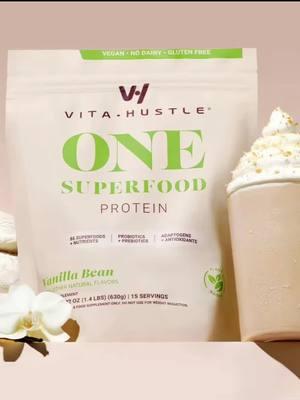 I received this new protein powder in the mail.  #vitahustle #protein #proteinpowder #labellasocialite #ttslevelup #ttsdelightnow #vanillabean #ads 