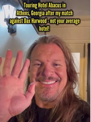 Touring Hotel Abacus in Athens, Georgia! 🎙️ #wrestling #wrestlingfans #wrestlingcommunity #chrisjericho 