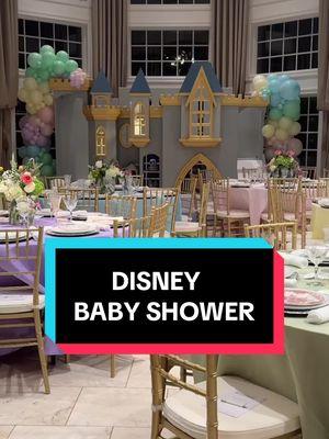 Preview of the Disneyland baby shower setup.  Exceptional balloons by @kreative_expressions in Massachusetts 🩷🩷🩷 babyshower #babyshowerideas #babyland #babyshowerdecorations #babyshowertheme #disneybabyshower 