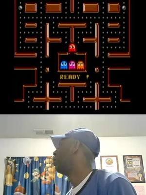 This Is The Big Maze Of Ms. Pac-Man 16 Bit Version On Super Nintendo. It's a big long maze. And this is intense level. #gamer #retrogaming #90s #mspacman #pacman #level #videogame #big #maze #supernintendo #16bit #version #intense #retro #brown #2025 