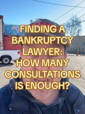 Replying to @Invalidusername meet with as many bankruptcy lawyers as it takes to find the one who makes you feel comfortable #bankruptcy #bankruptcylawyer #moneywiselaw 