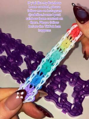 I love all of you! Please follow my instagram linked in my bio if you love my content. I would greatly appreciate it 😍 #rainbowloom #loombands #bracelet #reveal #nostalgia #satisfying #fyp #fypシ #fypシ゚viral #foryoupage #foryou #viral #viralvideo #viraltiktok #tiktokban 