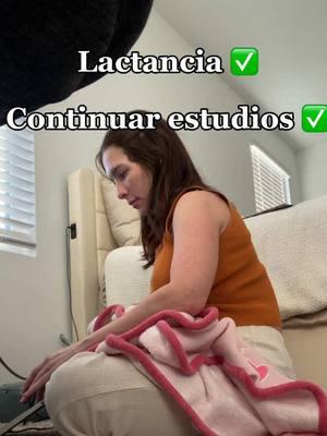 Continuar lactancia y estudios 🙏🏻✅ #breastfeeding #breastmilk #studying #university #momanddaughter #babygirl #momstudent 