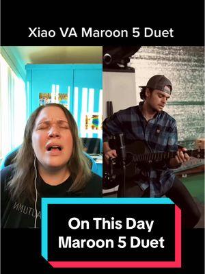 #onthisday A little #Flashback #serenade 💕 Much love to all. . . . .  #xiao #xiaova #maroon5 #shewillbeloved #voiceactor #singer #coversong #alto #voiceover #goodvibes @Maroon 5 @Adam Levine 