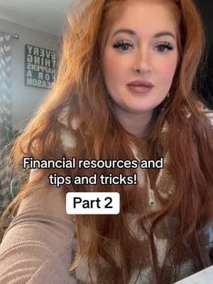 Financial resources and tips and tricks! Part 2! #resources #socialworker #financialfreedom #financialtips #nj #discount #tipsandtricks #singlemom